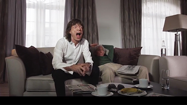 Popload na Copa: Mick Jagger aparece em vídeo vendo jogo do Brasil narrado pelo Galvão Bueno. Xi&#8230;