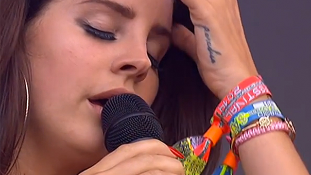 Glastonbury 2014: a ultraviolenta Lana Del Rey to-di-nha