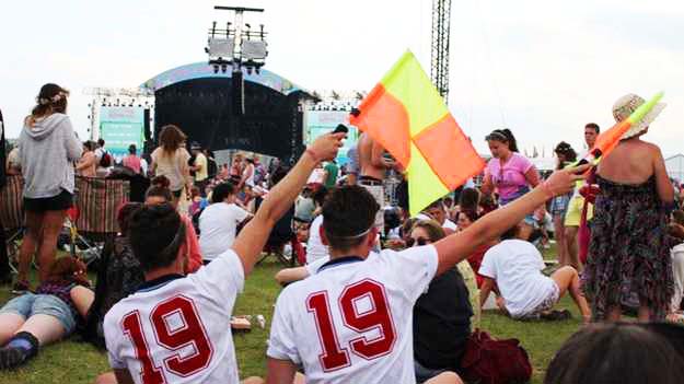 Festival e Copa &#8211; Isle of Wight tem cerca de 20 palcos para bandas e um para o futebol