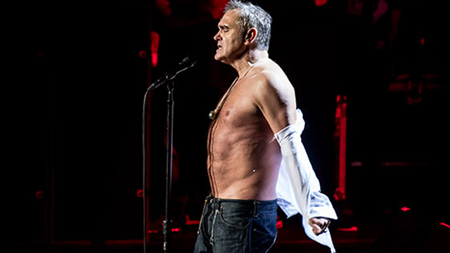 Deixem os testículos do Morrissey em paz. E o show todo do Madison Square Garden, em NYC