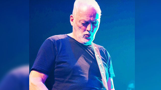Gilmour ensaia show que passará pelo Brasil