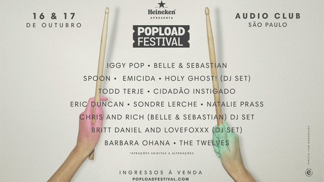Popload Festival: confira os horários dos shows