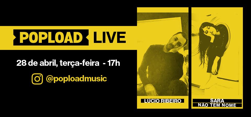 Popload Live: hoje, 17h, no Stories da @poploadmusic, conversa com a cantora e guitarrista Sara Não Tem Nome