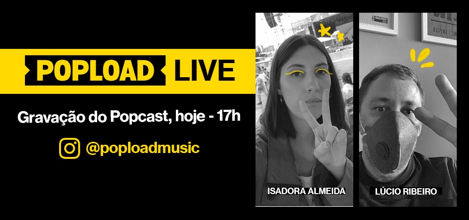Popload Live mostra hoje, no Stories, &#8220;reunião de pauta&#8221; com a galera sobre o próximo Popcast, o podcast da Popload