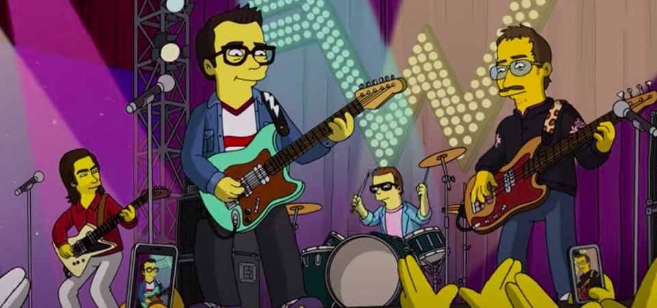 Atenção: Os Simpsons vão prever a nova música do Weezer, domingo agora