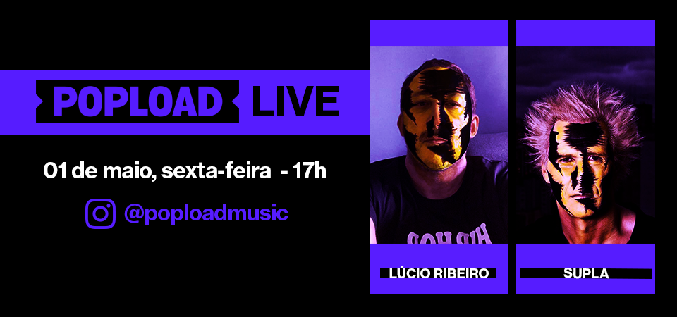 Popload Live: hoje, 17h, no Stories da @poploadmusic, conversa e música com ele mesmo: Supla