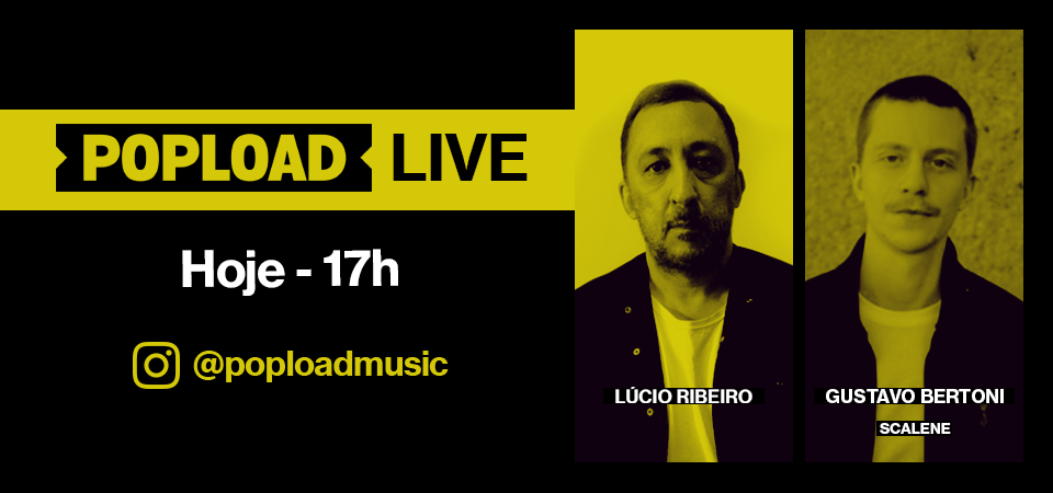 Popload Live: hoje, 17h, no Stories da @poploadmusic, papo e música com Gustavo Bertoni, do Scalene