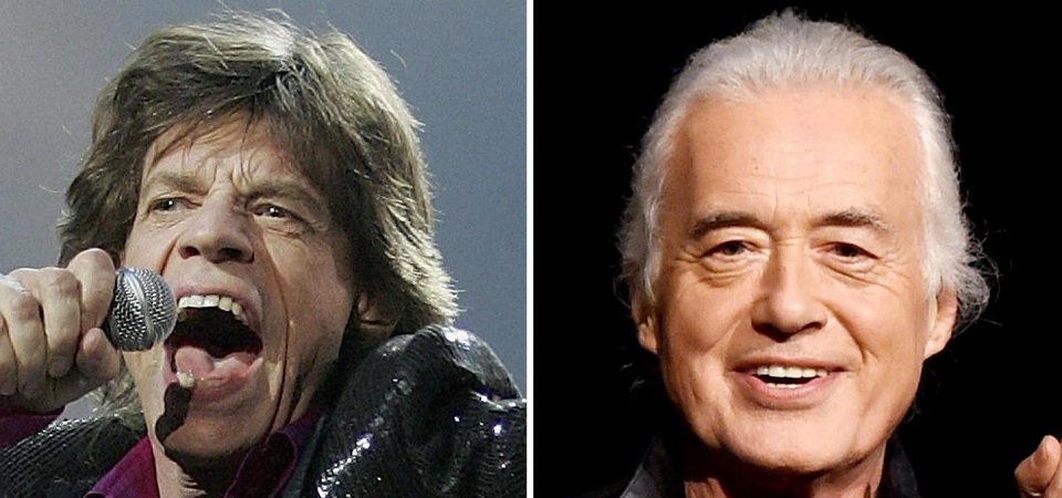 Dobradinha de peso: após quase 50 anos, faixa que reúne Rolling Stones e o Jimmy Page é revelada
