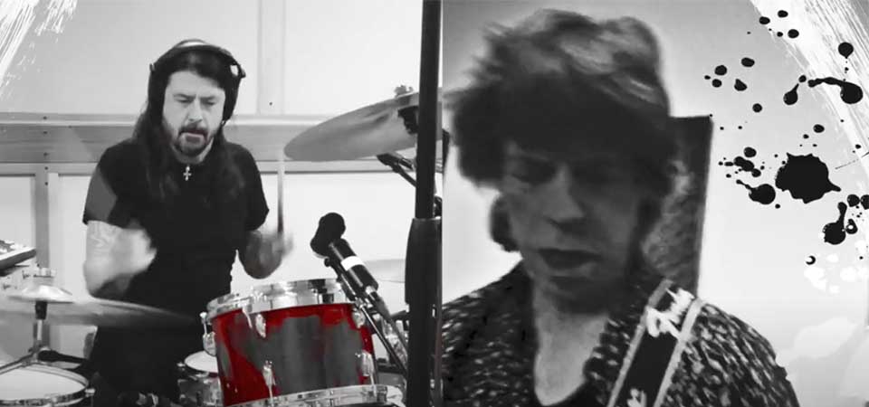 It is only Jagger &#038; Grohl, but we like it. Ouça &#8220;Eazy Sleazy&#8221;, música pandêmica do líder dos Stones