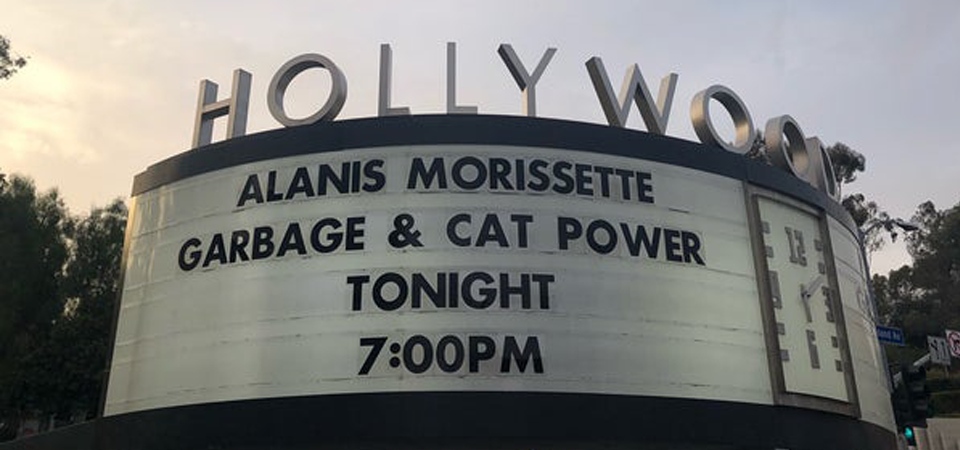 Girls just wanna have shows: Alanis Morissette, Shirley Garbage e Cat Power tomam o Hollywood Bowl para elas