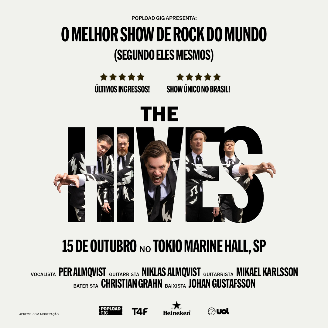 Popload Gig #64 – The Hives em São Paulo