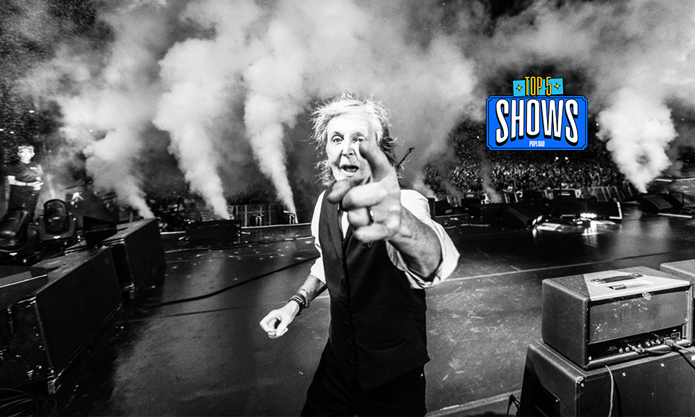 Top 5 Shows &#8211; Um tal de Paul McCartney, uns suecos bem vestidos e barulhentos e uma palhaçada do metal. Que semana é esta?