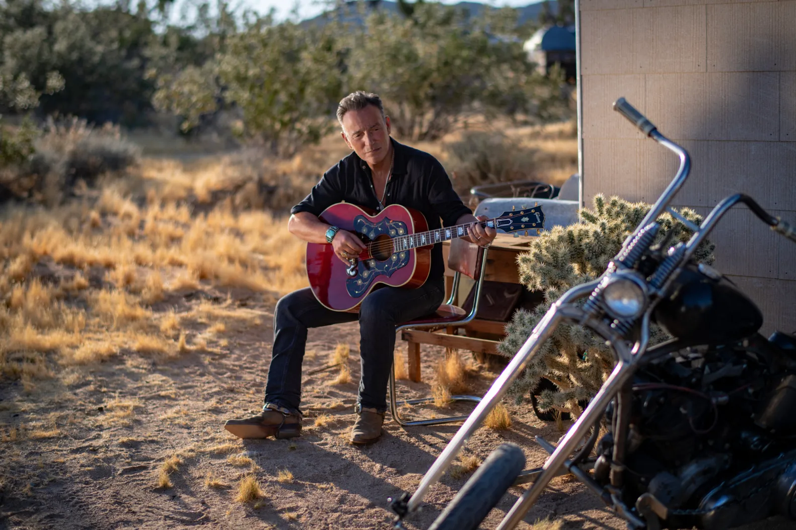 Mais uma direta do baú de Bruce Springsteen: pintou a inédita “Repo Man”, uma das faixas do famoso disco country “perdido” dos anos 90