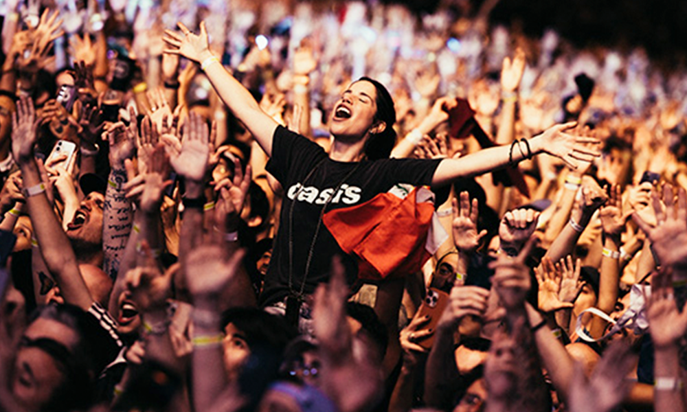 Para acabar com o Oasis, que aparentemente  acabou comigo