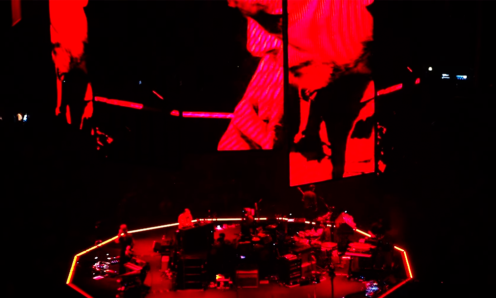 Radiohead hoje na Dinamarca. E todinho no show de Londres, na última apresentação