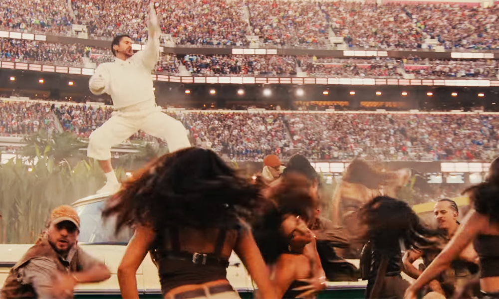 Como previsto, Bad Bunny faz história no Super Bowl, nos EUA. Semana que vem ele vem mostrar essa mesma história para nós, em dois show esgotados em SP